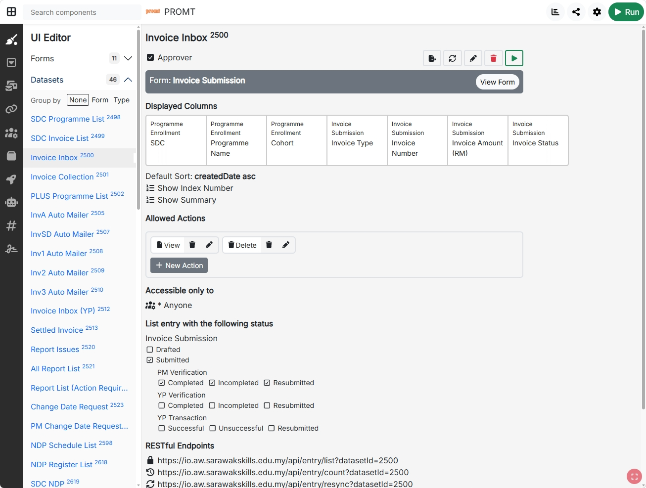AppWizard Screenshot 3